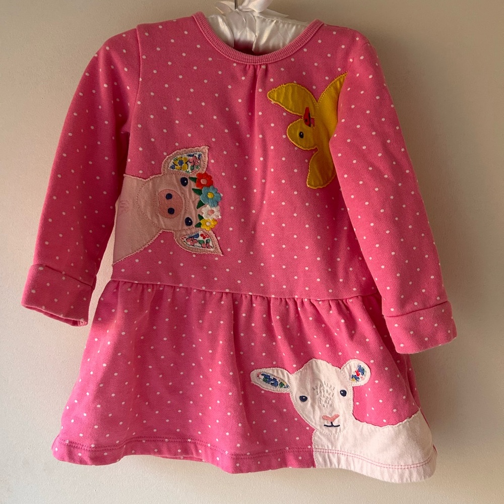 Baby Boden Animal Dress